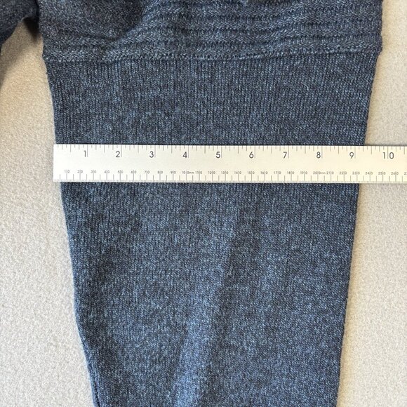 VTG Cassan Bueckle Sweater Mens L Blue Argyle Diamond Knit Pullover Grandpa 90s - Picture 10 of 15